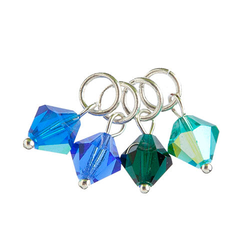 Czech Bicone Charms 8mm (4pcs)