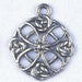 Pendant - Celtic Cross In Circle Antique Silver Lead Free