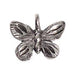 Pendant - Butterfly 12x15x3mm Antique Silver Lead Free - Cosplay Supplies Inc