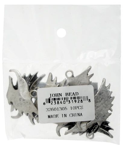 Pendant - Metal Eagle Antique Silver Lead Free / Nickel Free