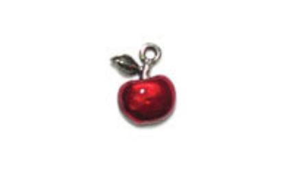 Pendant - Apple Epoxy Red Lead Free