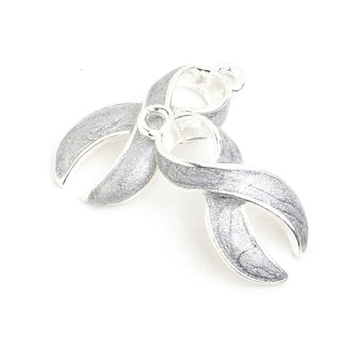 Pendant - Awareness Ribbon Curved 23mm 