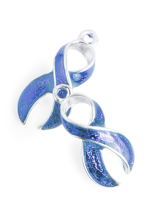 Pendant - Awareness Ribbon Curved 23mm 