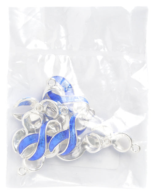 Pendant - Awareness Ribbon Curved 23mm 