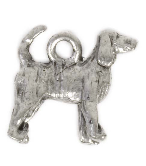 Pendant - Dog Irish Setter Antique Pewter Lead Free