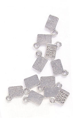 Pendant - Made With Love Antique Pewter Lead Free