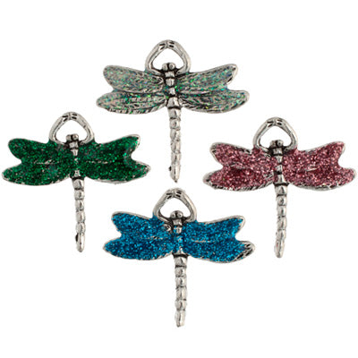 Pendant - Large Dragonfly Assorted Colors Lead Free - Cosplay Supplies Inc