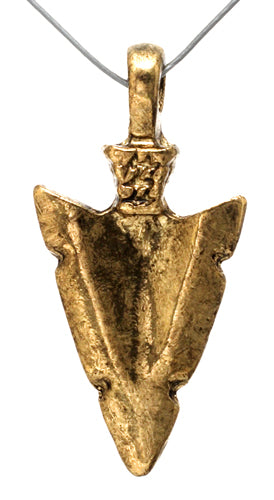 Pendant Arrow 33x16mm  Lead Free / Nickel Free