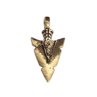 Pendant Arrow 33x16mm  Lead Free / Nickel Free - Cosplay Supplies Inc