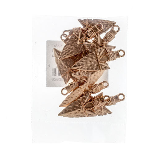 Pendant Arrowhead Matt Gold Lead Free Nickel Free