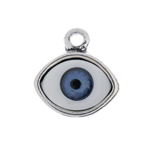 Pendant - Evil Eye Blue/Silver