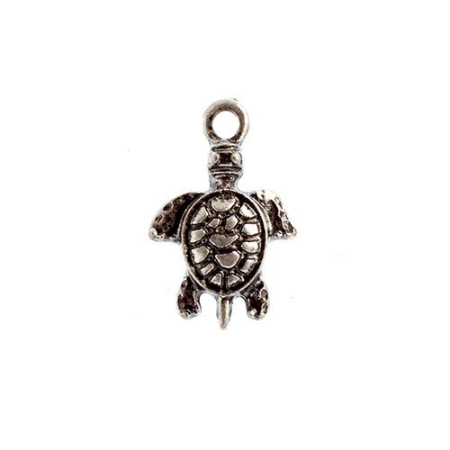 Pendant Small Turtle  Lead Free / Nickel Free