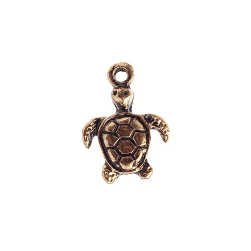 Pendant Small Turtle  Lead Free / Nickel Free - Cosplay Supplies Inc