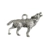 Pendant - Coyote Antique Silver Lead Free