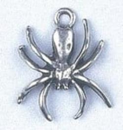 Pendant - Spider Antique Silver Lead Free / Nickel Free