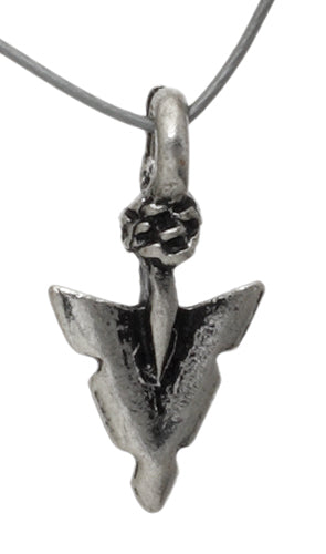 Pendant - Arrowhead Small 10x8mm Antique Silver Lead Free / Nickel Free
