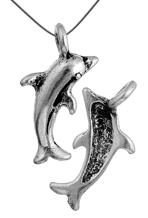 Pendant Small Dolphin  Lead Free / Nickel Free