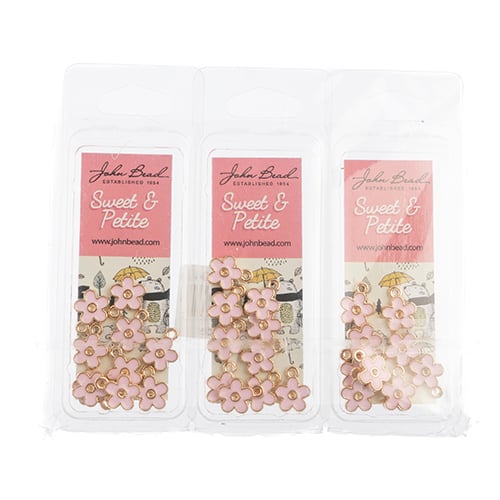 Sweet & Petite Charms 10x12mm Small Flower 10pcs