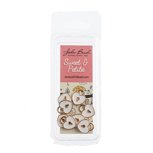 Sweet & Petite Charms 11x13mm Heart Locket 10pcs