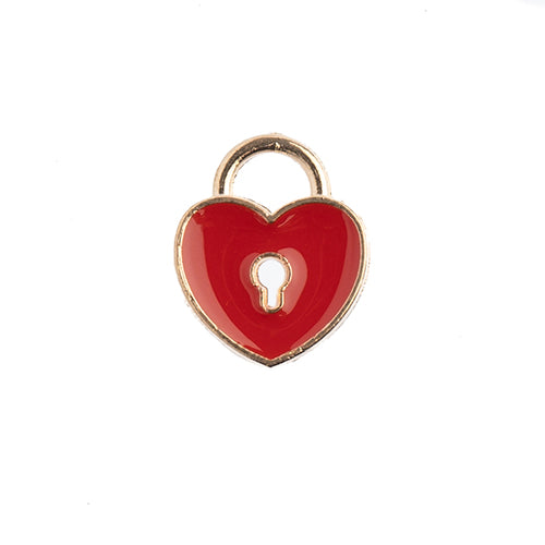 Sweet & Petite Charms 11x13mm Heart Locket 10pcs