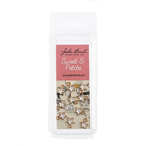 Sweet & Petite Charms 7x9mm Tiny Star 10pcs
