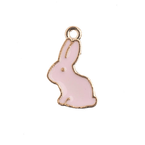 Sweet & Petite Charms 9x18mm Bunny Rabbit 10pcs