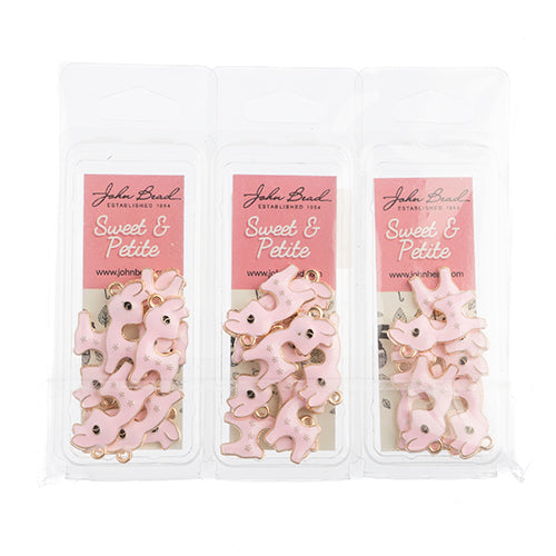 Sweet & Petite Charms 24x11mm Deer 8pcs