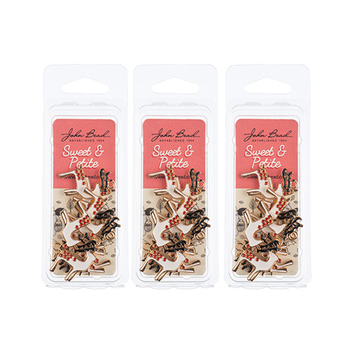 Sweet & Petite Holiday Charms 23x18mm Reindeer 8pcs