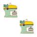 Sweet & Petite Charms 24x25mm Kitchen Mixer 2pcs