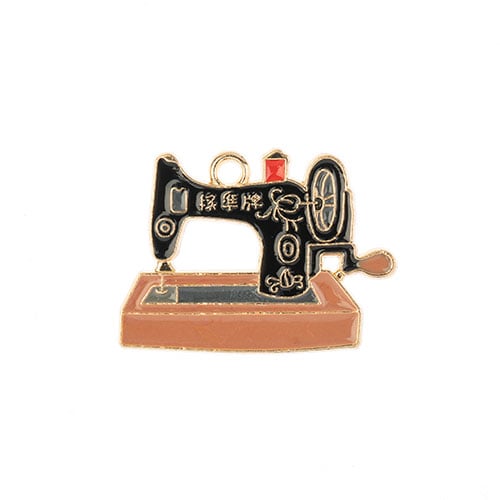 Sweet & Petite Charms 29x15mm Sewing Machine 4pcs