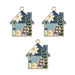 Sweet & Petite Charms 29x24mm House 3pcs