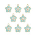 Sweet & Petite Charms 13x16mm Flower 8pcs