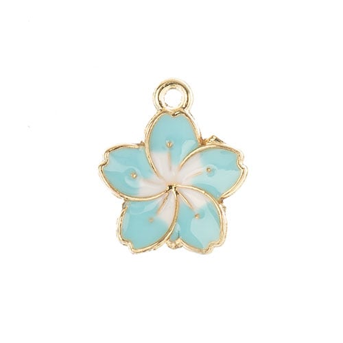 Sweet & Petite Charms 13x16mm Flower 8pcs