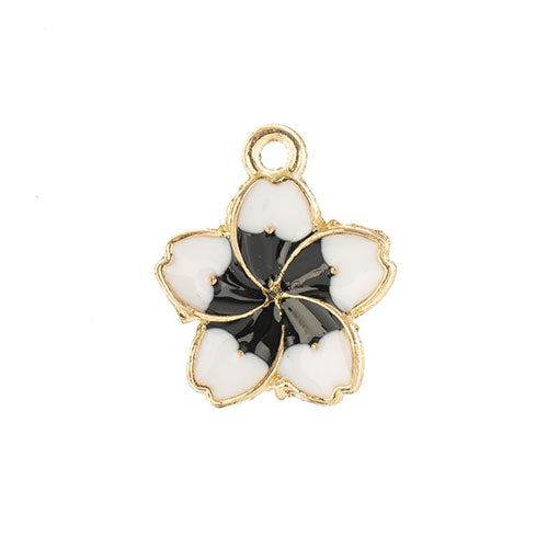 Sweet & Petite Charms 13x16mm Flower 8pcs