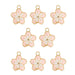 Sweet & Petite Charms 13x16mm Flower 8pcs