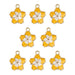 Sweet & Petite Charms 13x16mm Flower 8pcs