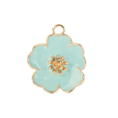 Sweet & Petite Charms 20x24mm Flower 4pcs