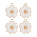 Sweet & Petite Charms 20x24mm Flower 4pcs