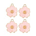 Sweet & Petite Charms 20x24mm Flower 4pcs