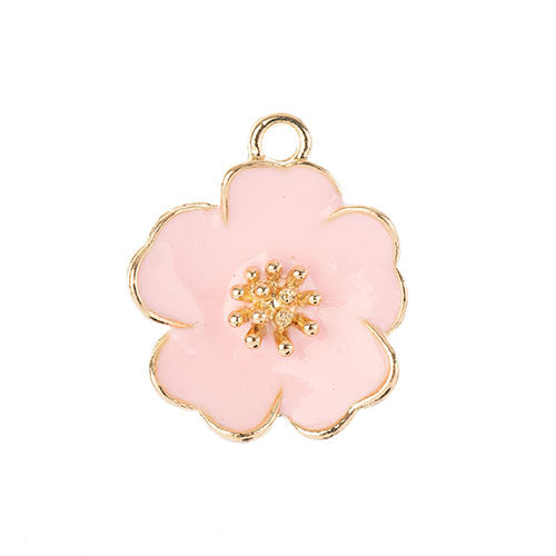 Sweet & Petite Charms 20x24mm Flower 4pcs