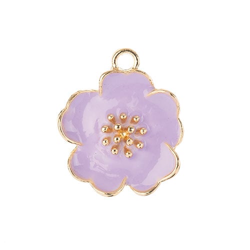 Sweet & Petite Charms 20x24mm Flower 4pcs