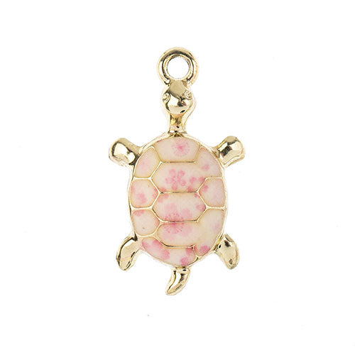 Sweet & Petite Charms 24x14mm Turtle 5pcs