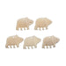 Bone Walking Bear Pendant 5pcs 1.25in Work On Bone