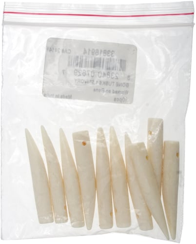 Bone Tusks Ivory Worked On Bone