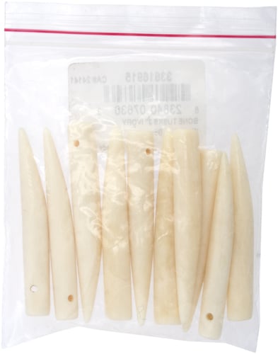 Bone Tusks Ivory Worked On Bone