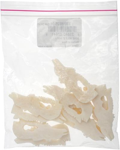 Bone Wolf 2" Worked On Bone