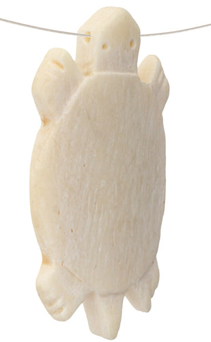 Bone Turtle 2" Worked On Bone