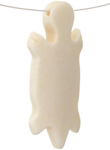 Bone Turtle 28mm Ivory Worked On Bone
