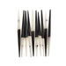 African Imitation Porcupine Quills (10pcs) Worked On Bone