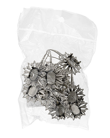 Filigree Earring Setting 25mm Flower